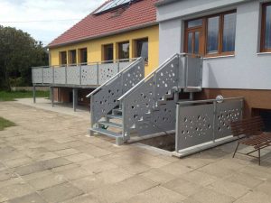 Handrail and Staircase - MŠ Žlunice